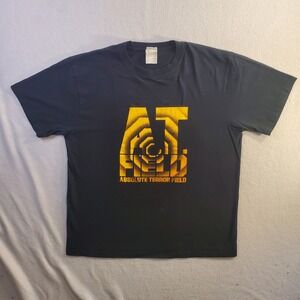 Neon Genesis Evangelion AT Field Absolute Terror Field Anime Black T-Shirt XL